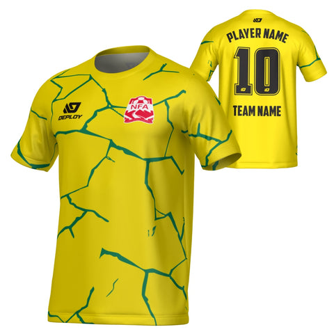 NEPEAN FA SUMMER - CRACKS - YELLOW