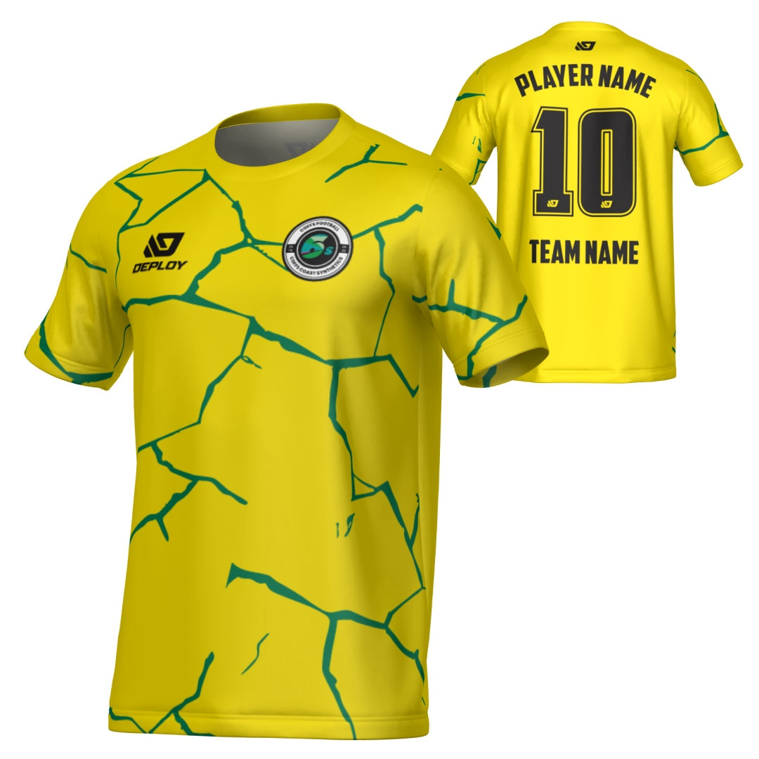 COFFS SUMMER 6'S - CRACKS - YELLOW