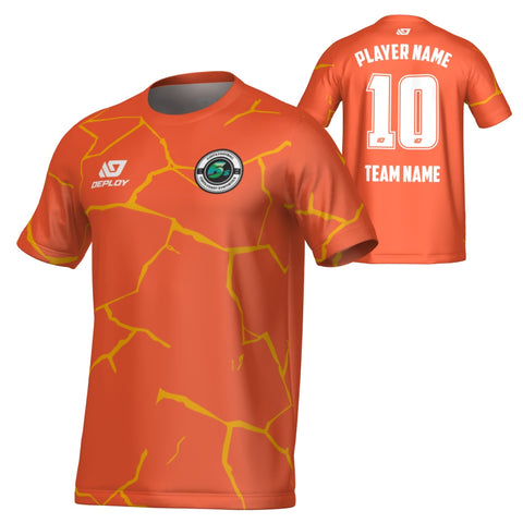 COFFS SUMMER 6'S - CRACKS - ORANGE