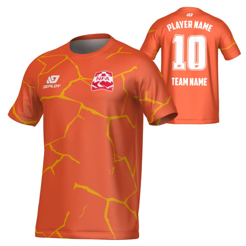 NEPEAN FA SUMMER - CRACKS - ORANGE