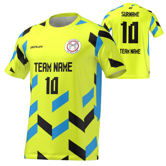 Northbridge FC - Flight Jersey Arrows- Neon Yellow