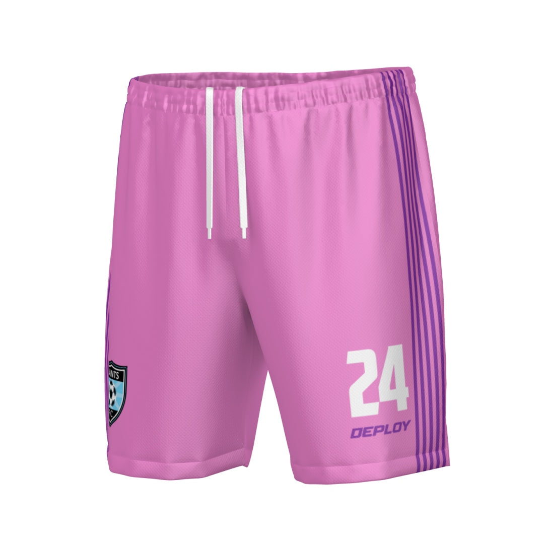 SAINTS FC - PLAYING SHORTS (PINK)