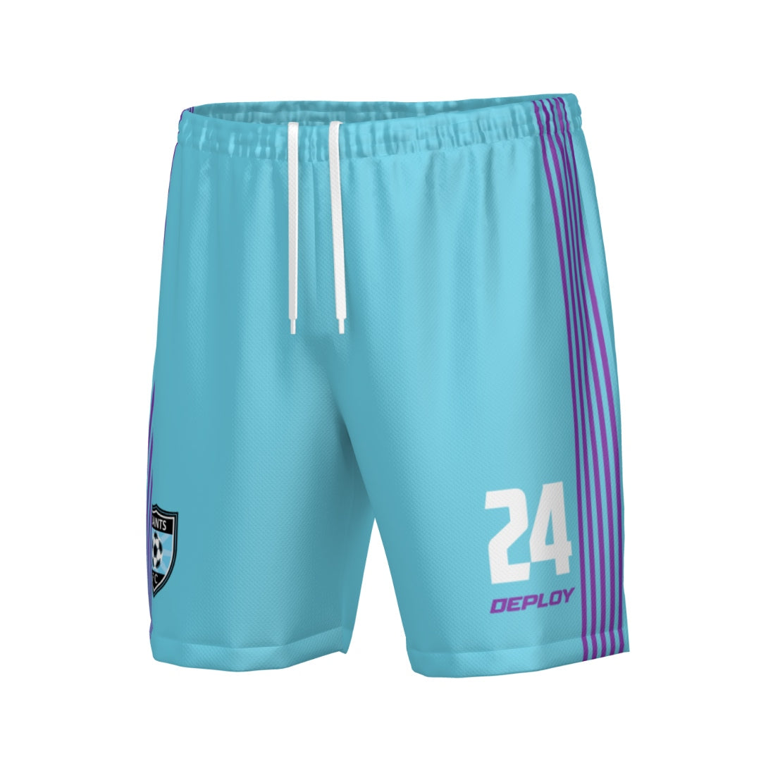 SAINTS FC - PLAYING SHORTS (BLUE)