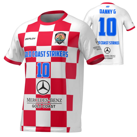 Gold Coast Strikers - Elite Training Jersey - Red and Blue