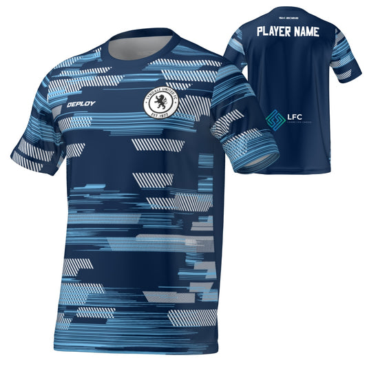 Lyndale United Soccer Club - Summer Jersey Blue - Unisex & Youth