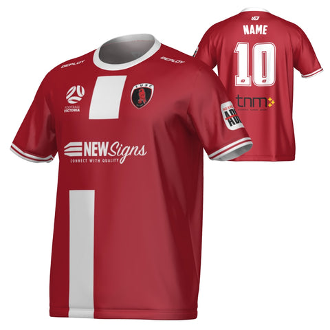 LA TROBE UNIVERSITY SOCCER CLUB - JUNIOR GIRLS - HOME JERSEY
