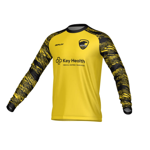HEFFRON HAWKS FC - JUNIOR HOME JERSEY LONG SLEEVE