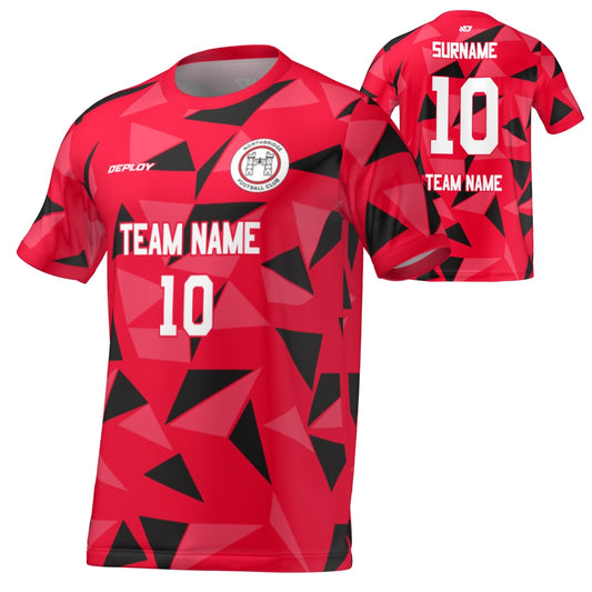 Northbridge FC - Flight Jersey Fragments - Red