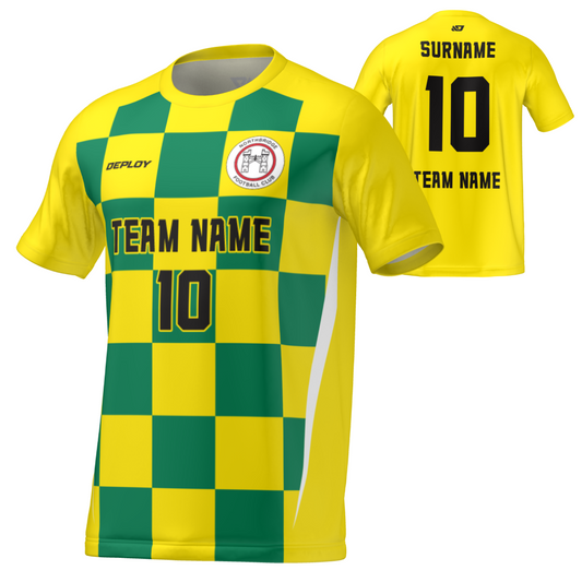 Northbridge FC - Flight Jersey Checkers - Yellow