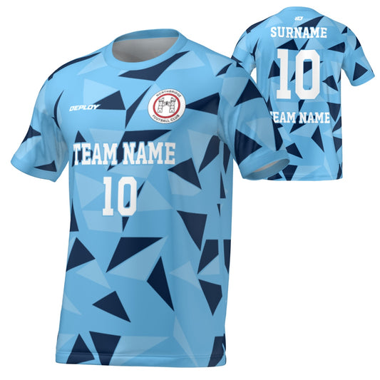 Northbridge FC - Flight Jersey Fragments - Sky Blue