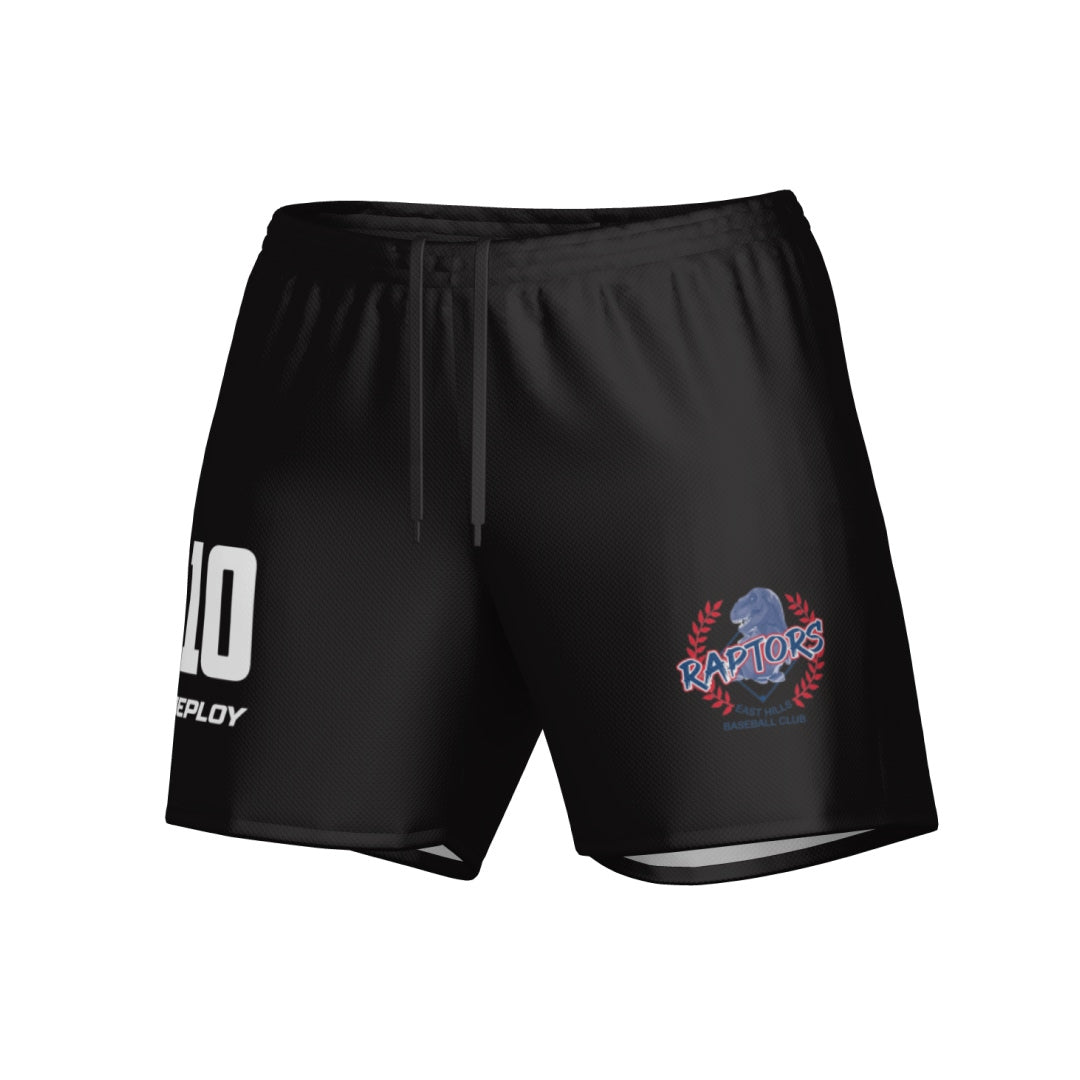 EAST HILLS BASEBALL CLUB - TRAINING SHORTS LADIES