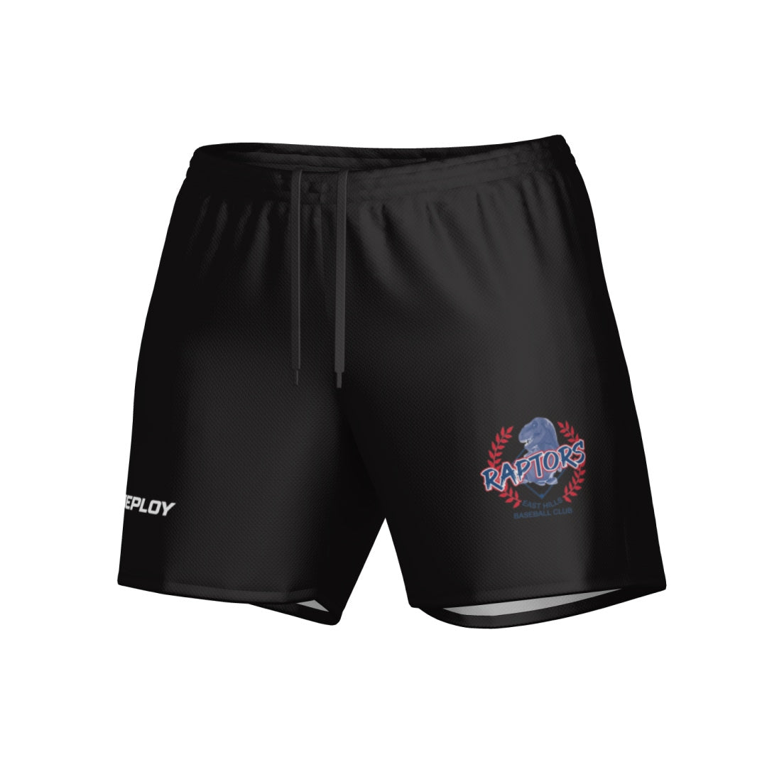 EAST HILLS BASEBALL CLUB - TRAINING SHORTS LADIES