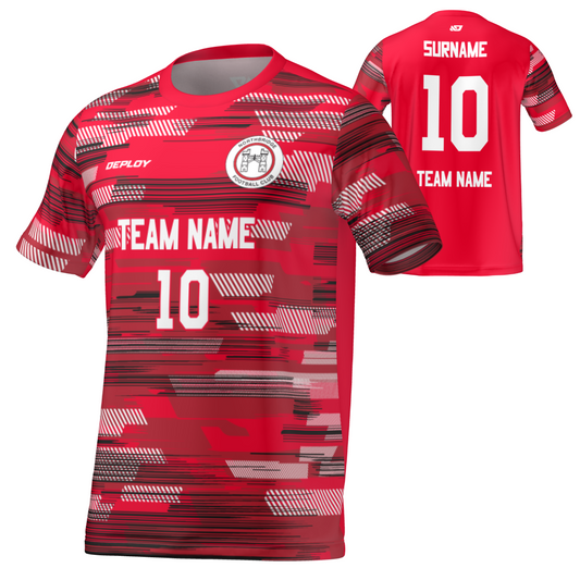 Northbridge FC - Flight Jersey Glitch - Red