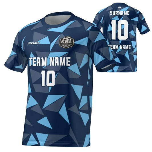 Street Ballers League - Flight Jersey Fragments - Navy