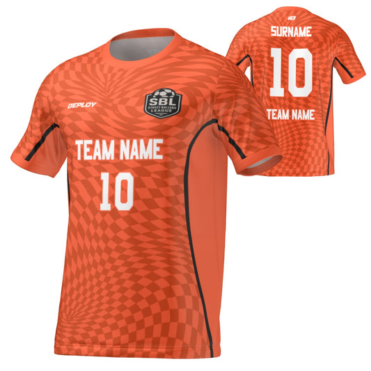 Street Ballers League - Flight Jersey Warped - Orange