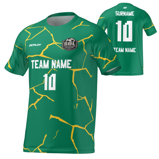 Street Ballers League - Flight Jersey Cracks - Green