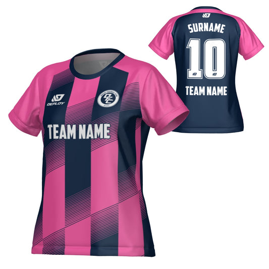 Vector Womens Jersey - Navy & Pink