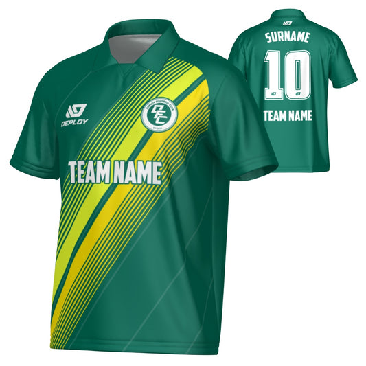 Velocity Collared Jersey - Green