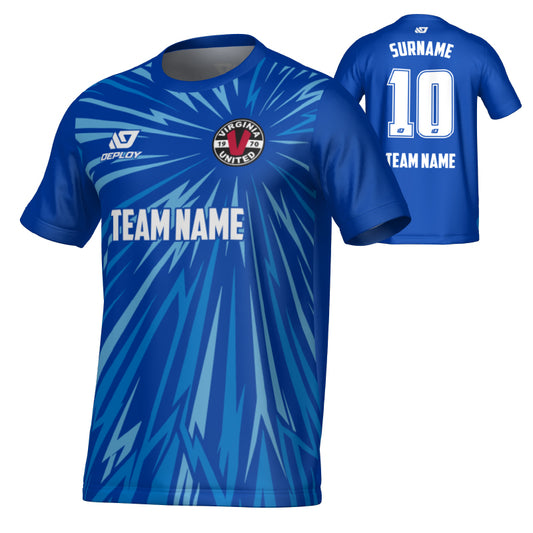 VIRGINIA UNITED SUMMER - BURST - BLUE