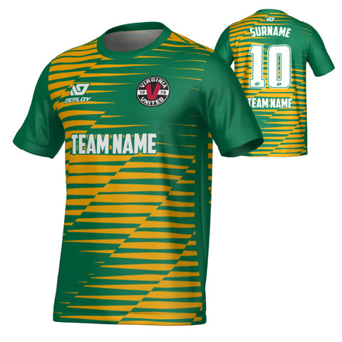 VIRGINIA UNITED SUMMER - STATIC - GREEN & YELLOW