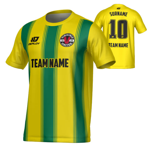 VIRGINIA UNITED SUMMER - PILLARS - YELLOW & GREEN