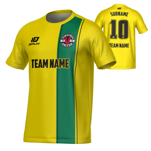 VIRGINIA UNITED SUMMER - EDGE - GOLD & GREEN