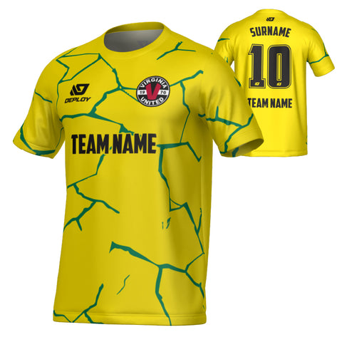 VIRGINIA UNITED SUMMER - CRACKS - YELLOW