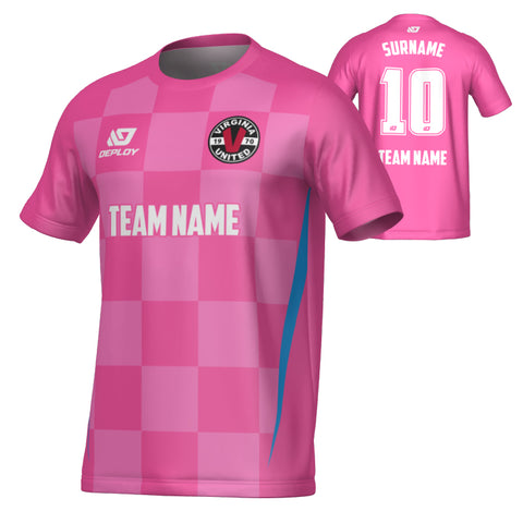 VIRGINIA UNITED SUMMER - CHECKERS - PINK