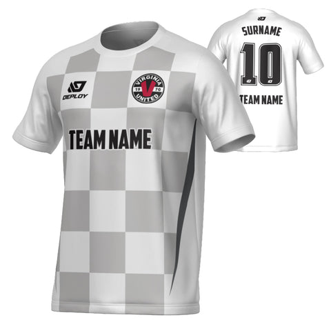 VIRGINIA UNITED SUMMER - CHECKERS - WHITE