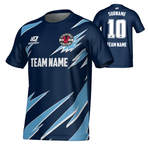 VIRGINIA UNITED SUMMER - SHARP - NAVY & SKY BLUE