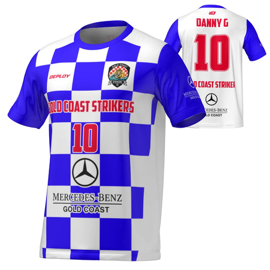 Gold Coast Strikers - Elite Training Jersey - Blue and White