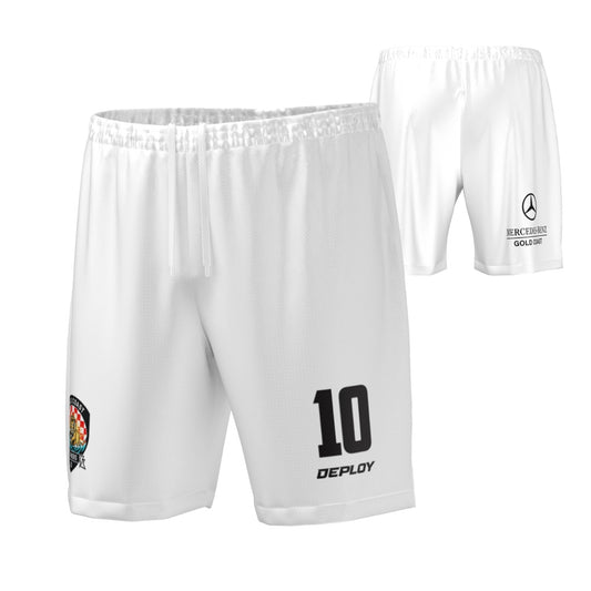 Gold Coast Strikers - Playing Shorts - White and Black