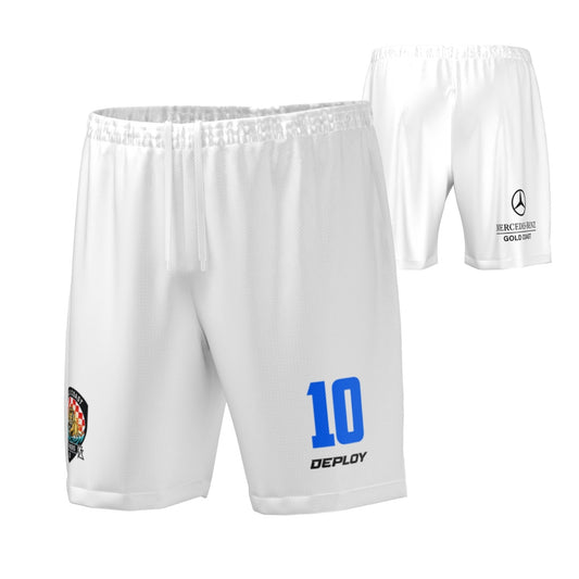 Gold Coast Strikers - Playing Shorts - White and Blue