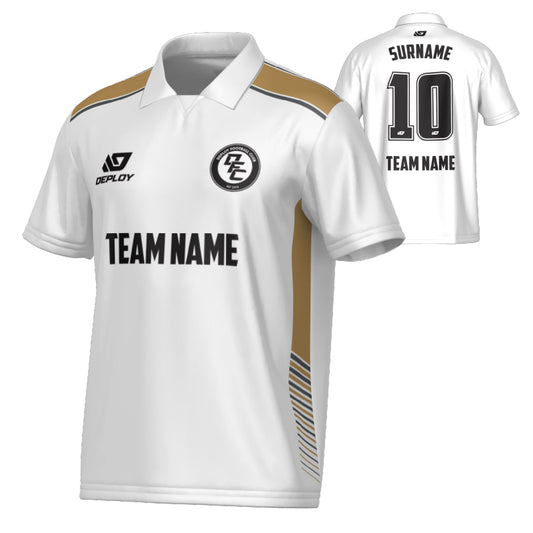 Apex Collared Jersey - White