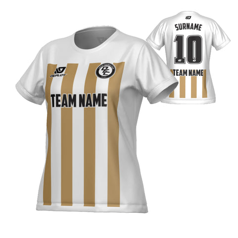 Bars Womens Jersey - White