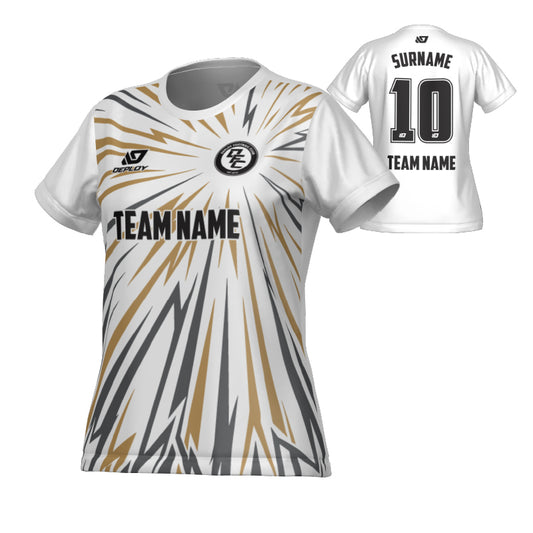 Burst Womens Jersey - White