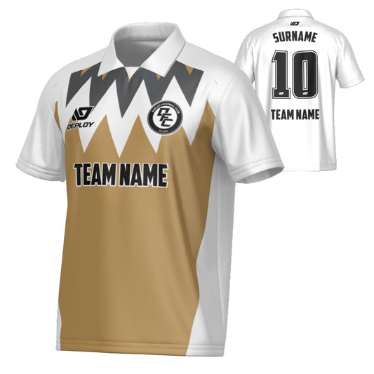 Carnival Collared Jersey - White