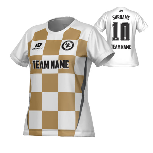 Checkers Womens Jersey - White