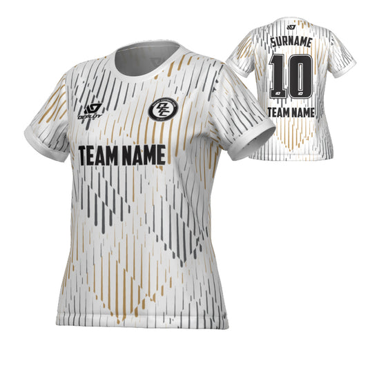 Drips Womens Jersey - White