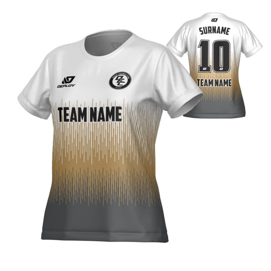 Fade Womens Jersey - White