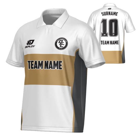 Shift Collared Jersey - White