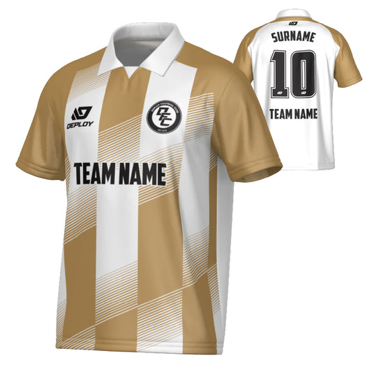 Vector Collared Jersey - White