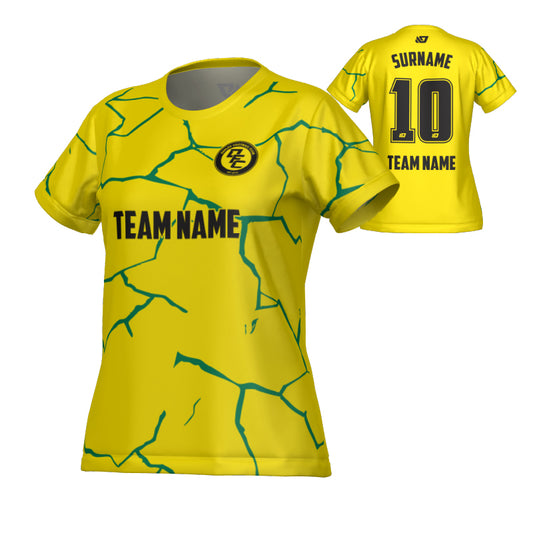 Crack Womens Jersey - Yellow