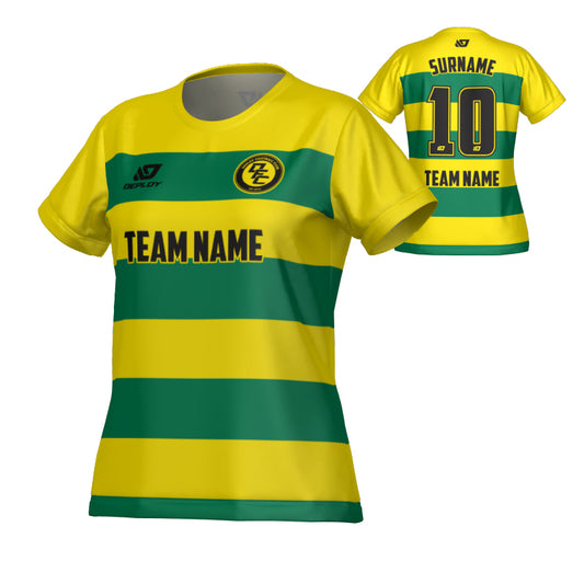 Hoops Womens Jersey - Yellow