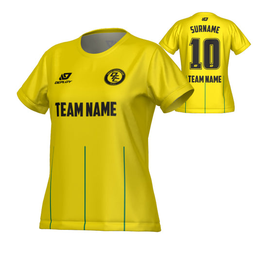 Linear Womens Jersey - Yellow