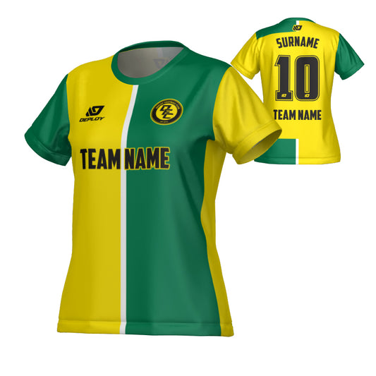 Split Womens Jersey - Yellow