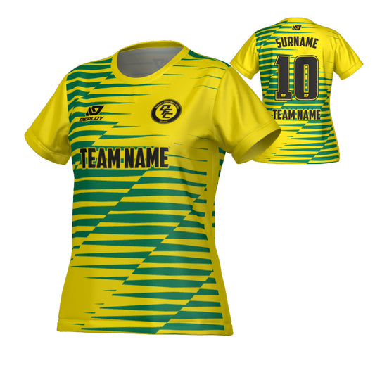 Static Womens Jersey - Yellow