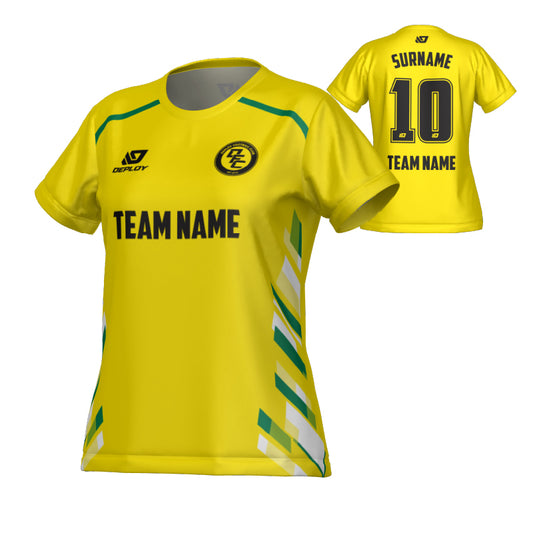 Turbo Womens Jersey - Yellow