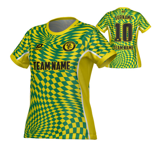 Vortex Womens Jersey - Yellow