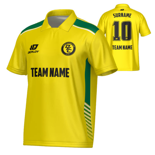 Apex Collared Jersey - Yellow